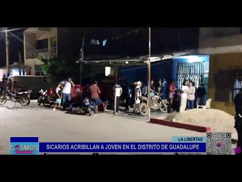 La Libertad: sicarios acribillan a un nuevo joven en el distrito de Guadalupe