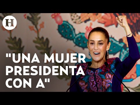 Un México de paz, libre y democrático, así Claudia Sheinbaum es nombrada presidenta electa