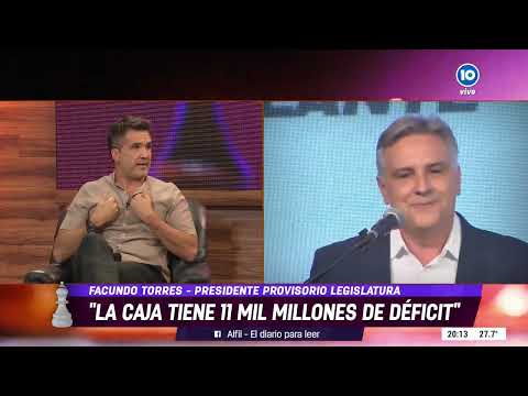 Facundo Torres Lima, Presidente provisorio de la Legislatura, en Alfil TV-Redacción Abierta