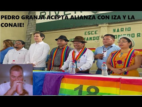 URGENTE. Pedro Granja renuncia a su candidatura y confirma alianza con Iza y CONAIE