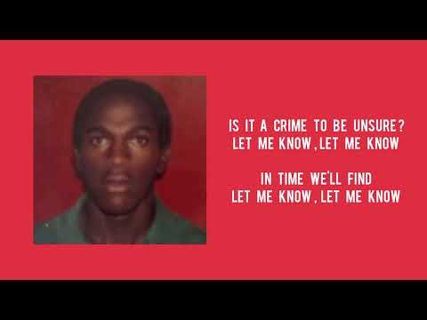 Daniel Caesar - WHO KNOWS - [ lyrics video ]
