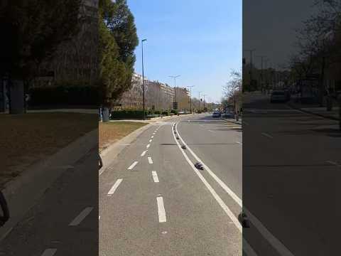 El carril bici de Pablo Ruiz Picasso,  eje principal para la movilidad ciclista del Actur