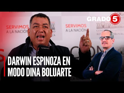Darwin Espinoza en modo Dina Boluarte | Grado 5 con David Gómez Fernandini