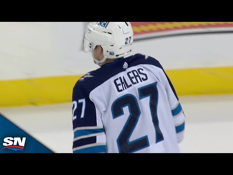 Jets Nikolaj Ehlers Weaves Through Devils Defence To Score On The Rush