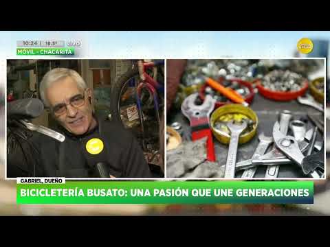 Visitamos la bicicletería Busato: una pasión que une generaciones ?HNT con Nacho Goano? 17-04-24