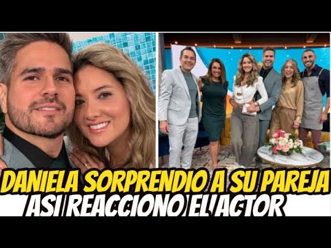 DANIELA ALVAREZ SORPRENDIÓ A DANIEL ARENAS EN SU TRABAJO ! LA REACCIÓN DEL ACTOR CONMOVIO EN REDES