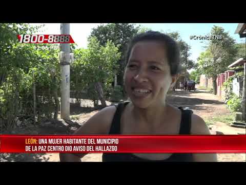 Pobladores de La Paz Centro encuentran feto en una bolsa - Nicaragua