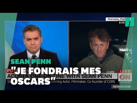 L'acteur Sean Penn promet de fondre ses oscars si Zelensky n'est pas invité à s'exprimer