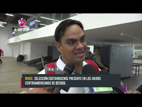 Rivas recibe a la selección costarricense en el marco de los Juegos Centroamericanos de Béisbol