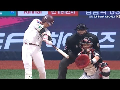 키움 캡틴 김혜성 홈런 1회초 첫타석 홈런! | 3.31 | 2024 신한 SOL뱅크 KBO 리그 | KBO 모먼트 | 야구