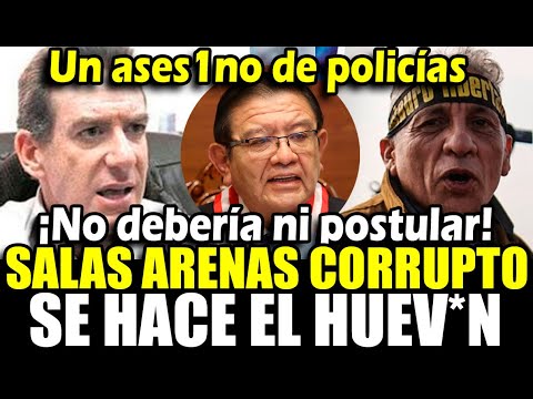 Eddie Fleischman destruy3 a Antauro Humala y a Salas Arenas: ases1no de policias no debería postular