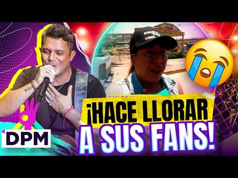 Alejandro Sanz conmueve a sus fans hasta las LÁGRIMAS en concierto en Aguascalientes | DPM