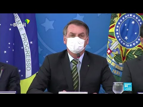 Coronavirus : Jaïr Bolsonaro donne sa première conférence de presse sur le virus
