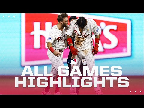 Highlights from ALL games on 9/1! (Phillies walk off vs. Braves, Darren Baker debuts for Nationals!)