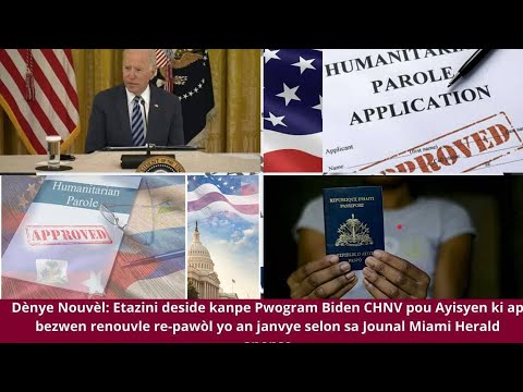 Pwoblèm pi rèd: USA ap kanpe  pwogram Biden parole ke Ayisyen yo benefisye  e moun ki pa gentan...