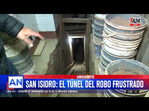 SAN ISIDRO: EL TÚNEL DEL ROBO QUE NO FUE