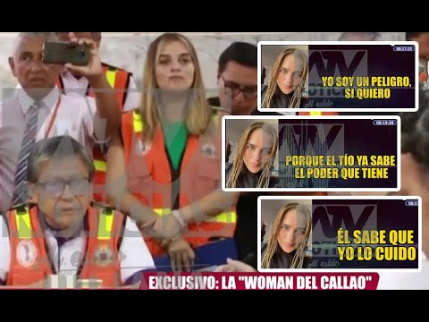 ¡Exclusivo! La woman del Callao: Pareja de Ciro Castillo hace y deshace en el GORE