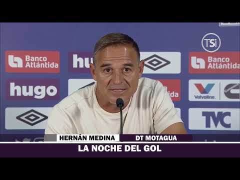 Tota Medina mostró su dolor luego del juego donde Motagua perdió 4-0 contra el Olimpia