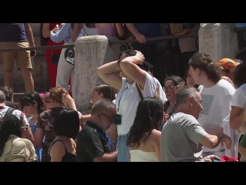 Heat alert in Rome as temperature in city rises to 38 degrees