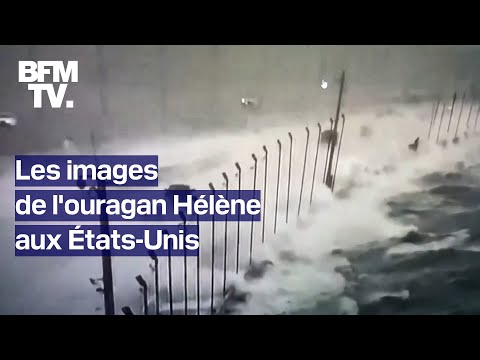 Les images de l'ouragan Hélène aux États-Unis