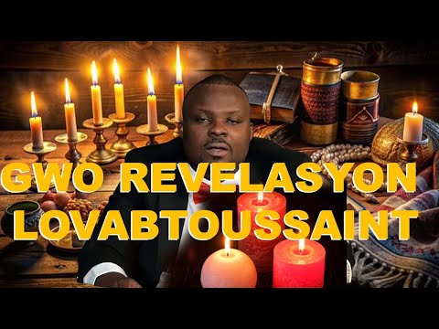 GWO REVELASYON #LOVATOUSSAINT ANKO KOMAN NOU KA LIMEN BOUJI ASTRAL NOU E KONBYEN KALITE BOUJI KI GEN