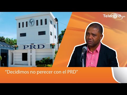 “Decidimos no perecer con el PRD” dice Jorge Peña