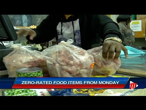 Zero Rated Food Items From Monday