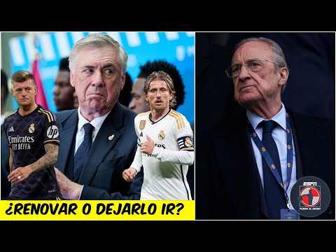 REAL MADRID Ancelotti debe decidir. Luka Modric y Toni Kroos siguen sin renovar | Fuera de Juego