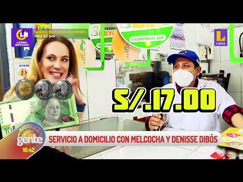 #ArribaMiGente | ¡Servicio a domicilio con Melcocha y Denisse Dibós!