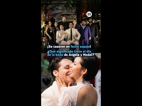 ¡Se casaron en fecha espejo! Esto significa el día de la boda de Ángela Aguilar y Christian Nodal