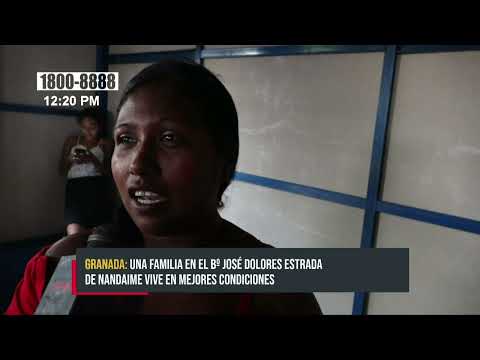 Entregan vivienda digna en el Barrio José Dolores Estrada en Nandaime - Nicaragua