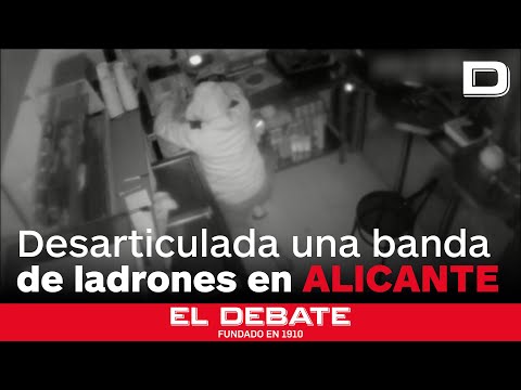 Los vídeos que permitieron a la Guardia Civil dar con una banda de ladrones en Alicante
