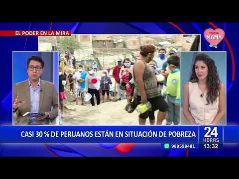 24 HORAS| Más de 9 millones de peruanos son pobres