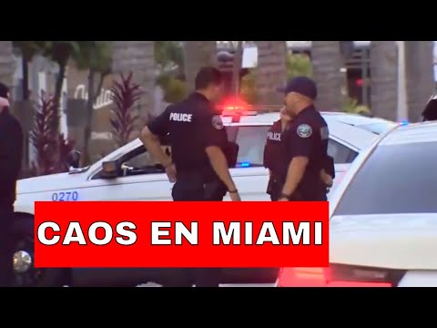 Caos en Miami-Dade durante el fin de semana; tiroteo en Cityplace Doral y pánico en el Dolphin Mall