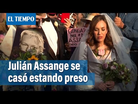 El fundador de WikiLeaks se casa en la cárcel con su exabogada | El Tiempo