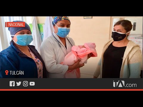 El hospital de Tulcán registró un caso de contagio  intrauterino de Covid-19