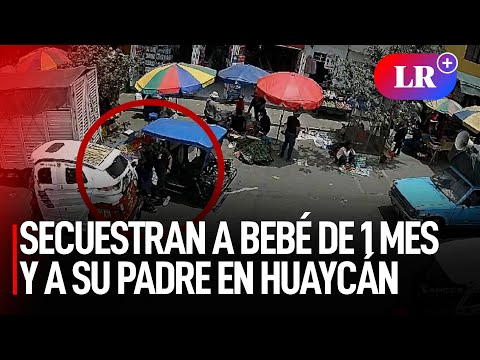 SECUESTRAN a BEBÉ de 1 mes y a su PADRE en Huaycán: delincuentes exigen S/40.000 a familiares | #LR