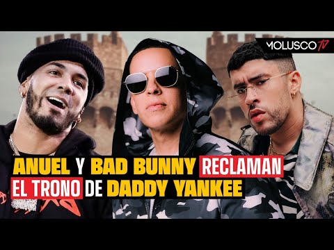 Anuel y Bad Bunny comienzan lucha por el trono de Daddy Yankee