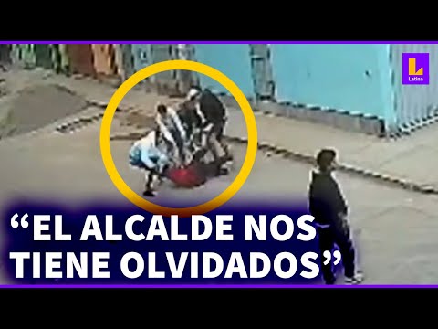 Cercado de Lima: Aumentan los robos en manada y frente a colegio