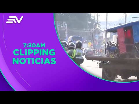 Policías y agentes de ATM realizaron control de tricimotos en Pascuales  | Televistazo | Ecuavisa