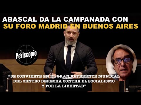 ¡ABASCAL ARRASA Y SE CONVIERTE EN UN REFERENTE MUNDIAL CONTRA EL SOCIALISMO!