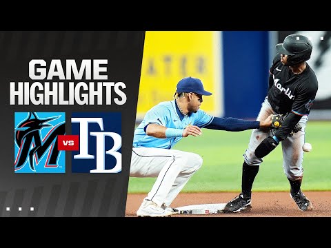 Marlins vs. Rays Game Highlights (7/30/24) | MLB Highlights