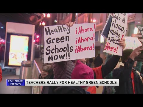 Chicago teachers advocate for eco-friendly school upgrades, healthy drinking water