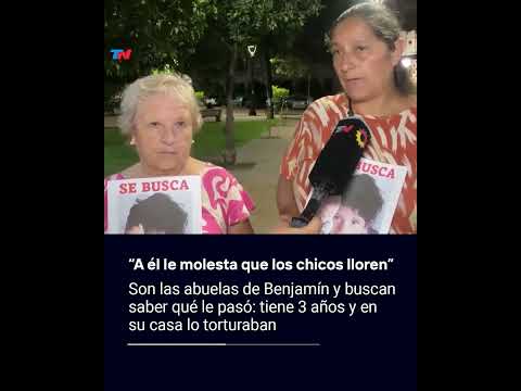 Las abuelas del nene que está desaparecido en Tucumán exigen saber qué le pasó.