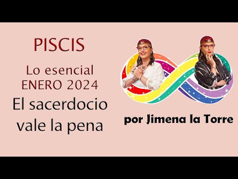 #piscis #enero #lo esencial #2024 #tarot #predicciones #jimenalatorre