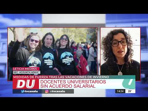 Docentes Universitarios sin acuerdo salarial