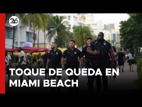 EEUU | Toque de queda en Miami Beach durante el Spring Break