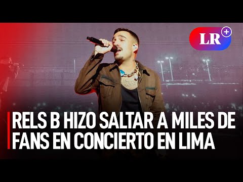 Rels B en Lima: cantante hizo saltar a miles de fans con su nuevo álbum 'Afroloba' | #LR