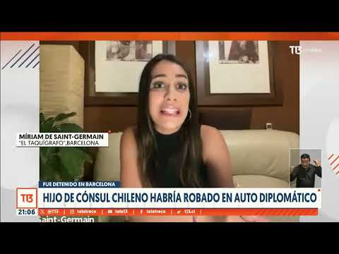 Hijo de cónsul chileno habría robado en auto diplomático en España