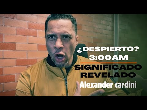EL MISTERIO DE DESPERTAR A LAS 3 DE LA MAÑANA: ¿QUE SIGNIFICA? | Alexander Cardini
